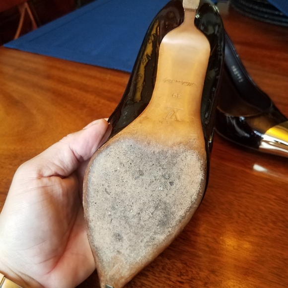 SOLD@! Louis Vuitton Amarante Monogram Vernis A - Picture 9 of 12